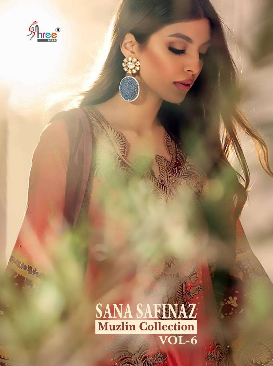 Shree Fabs Sana Safinaz Muzlin Vol 6